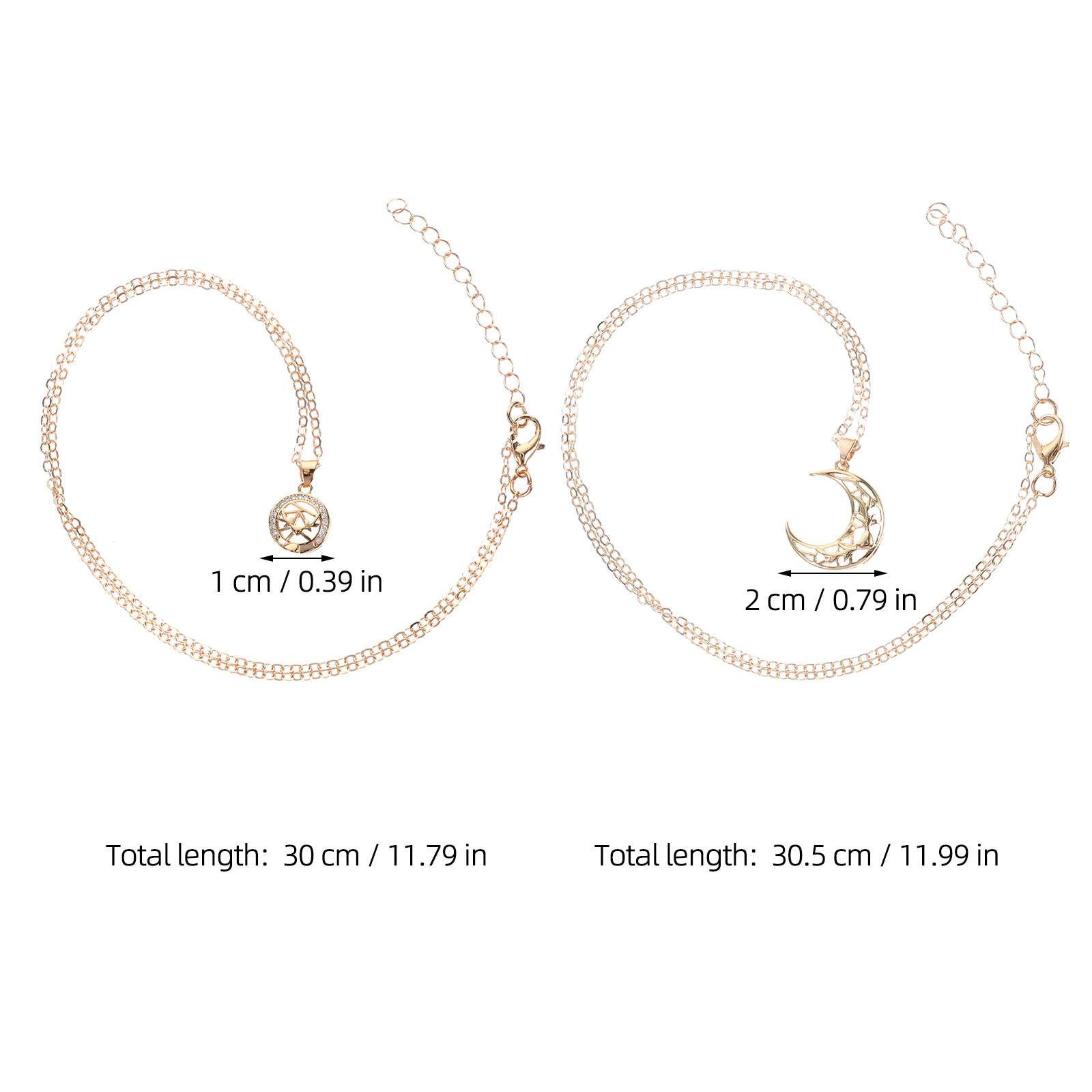 レイヤードネックレス クラスプ マッチングチェーン ガールフ - Magnetic Couple Matching Necklaces のレビューと価格