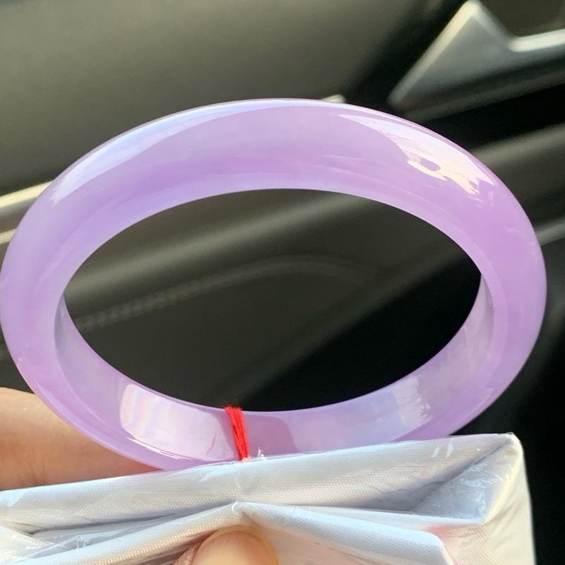 ジュエリー、バイオレットジェイド、古い鉱石から採取、春色、本 - Bracelets のレビューと価格