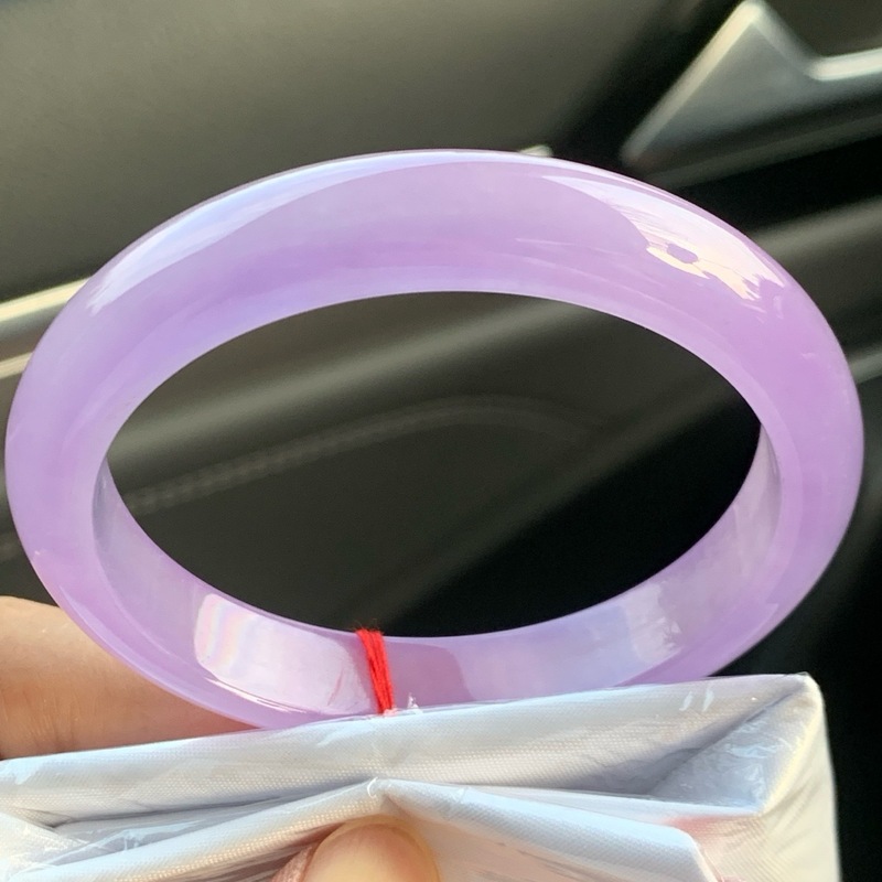 ジュエリー、バイオレットジェイド、古い鉱石から採取、春色、本 - Bracelets のレビューと価格