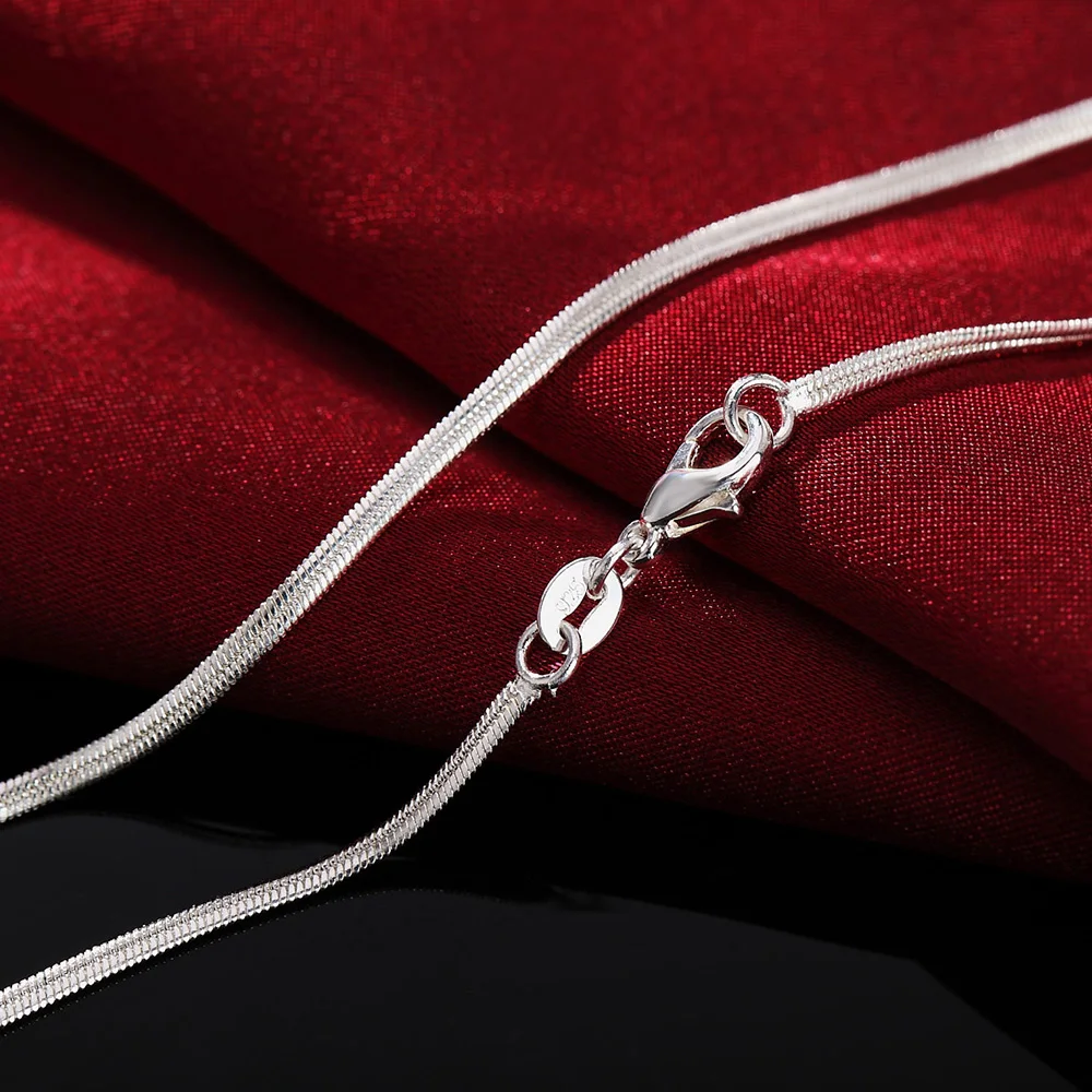 男性と女性のための925スターリングシルバーのネックレス,ス - 925 Sterling Silver Chain Necklace Men のレビューと価格