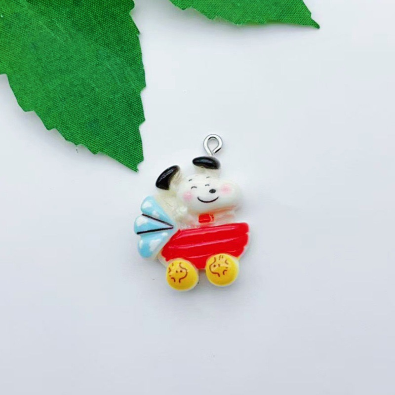 12個入り樹脂製漫画犬ペンダント、DIYジュエリー製作イヤリ - Earrings のレビューと価格