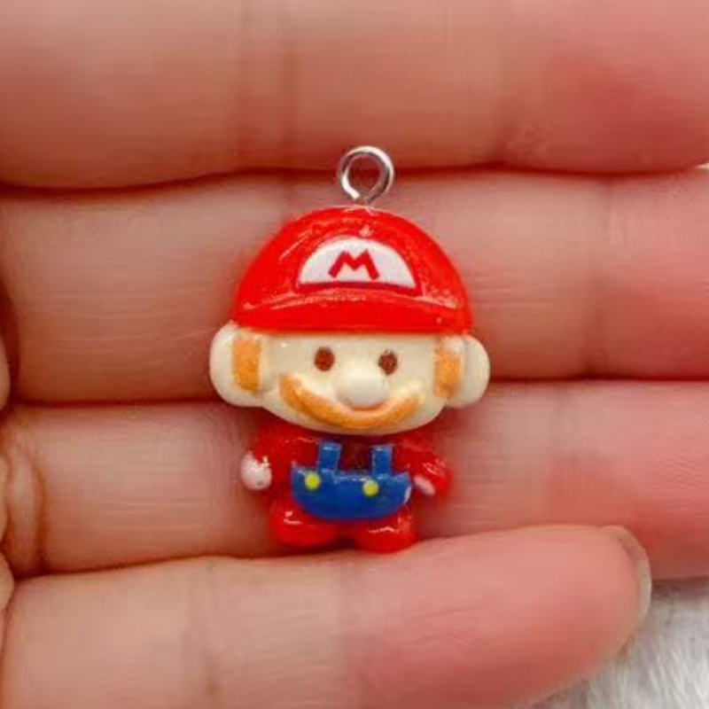10個入り樹脂製漫画ペンダント、DIYジュエリー製作イヤリン - Earrings のレビューと価格
